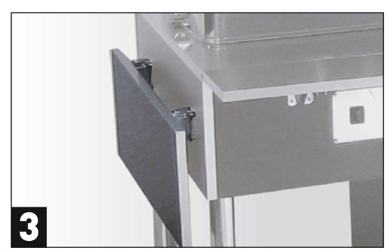 Ablage seitlich, Zubehör HAMBURG OPT3