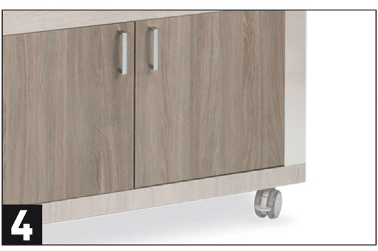 Unterbau geschlossen, Zubehör HAMBURG OPT4-3