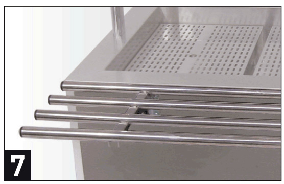 Tablettrutsche, Zubehör HAMBURG OPT7-3