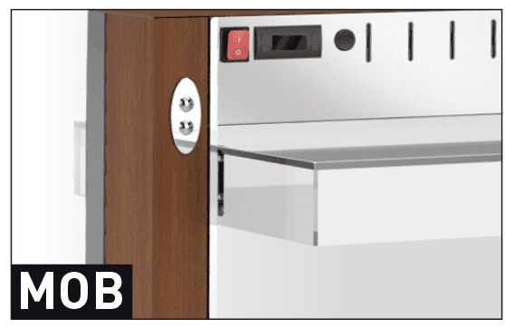 Hustenschutz absenkbar, Zubehör HAMBURG OPTMOB