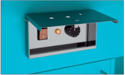 Sicherheitsabdeckung für Schaltereinheit