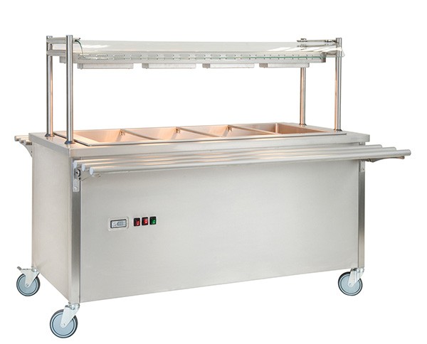 Warmbuffet Modell INOX 4W