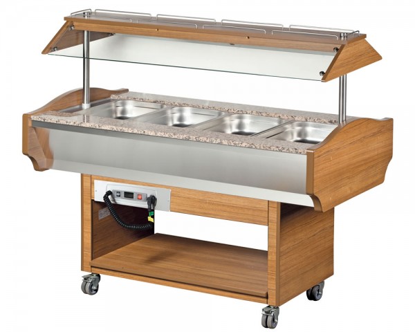 Warmbuffet Modell KIEL 4W