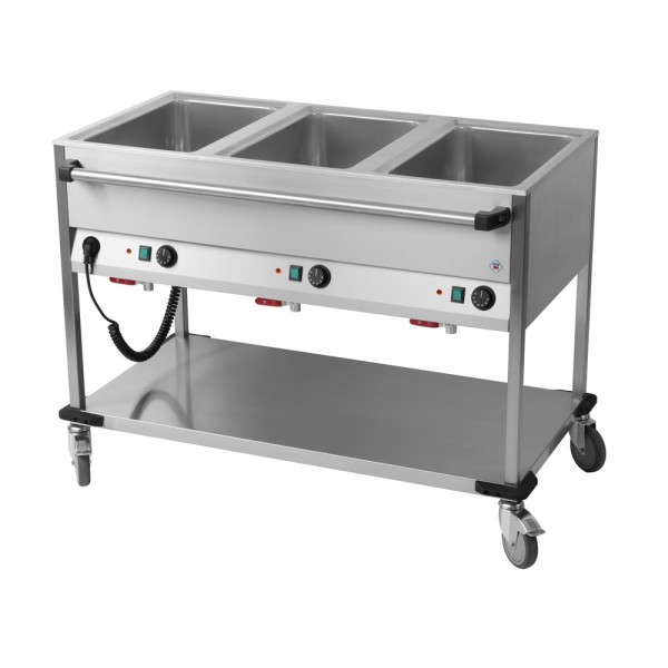 Bain-Marie Wagen 3/1GN SB-3L