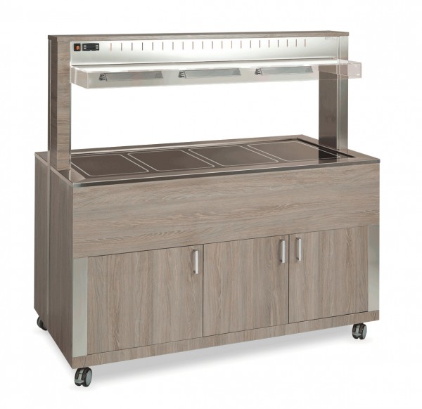 Warmbuffet Modell HAMBURG 4CW